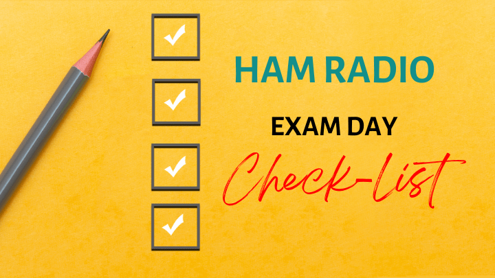 ham radio license exam checklist