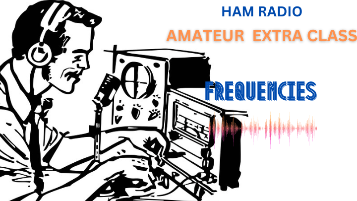 Ham radio amateur extra class frequencies