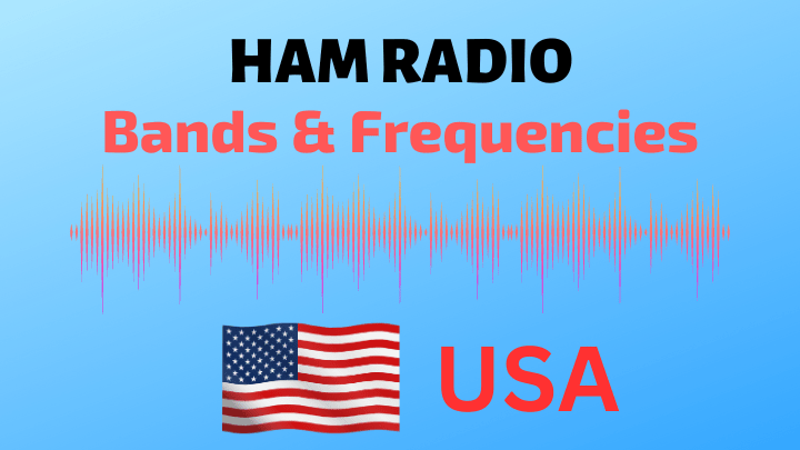 Ham radio frequencies & bands of USA