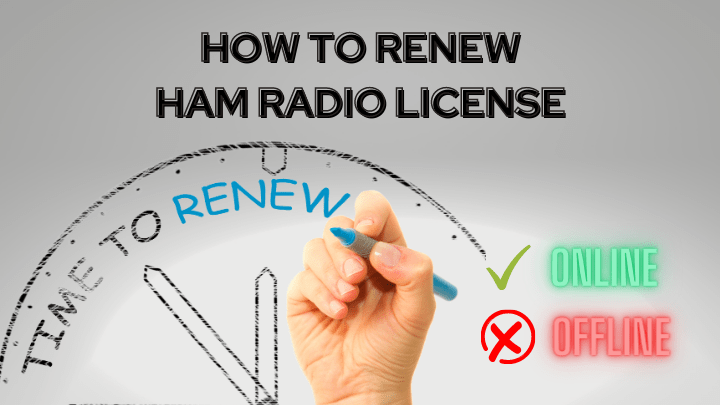 HOW TO RENEW HAM RADIO LICENSE USA 2023