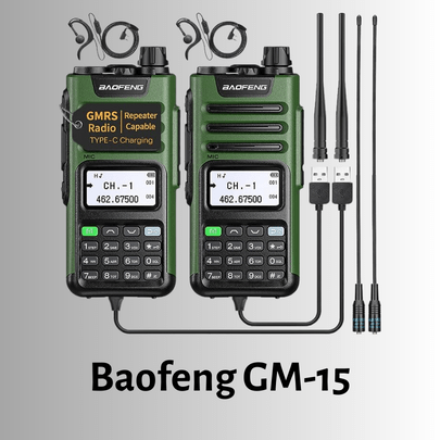 Ham radio vs GMRS baofeng gm15