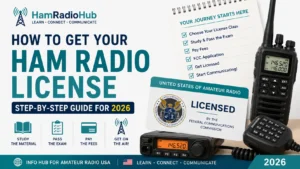 How to get Ham radio License in USA 2026