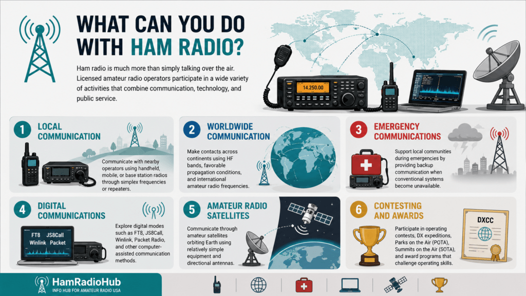 What can one do with ham radio