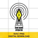 Ham radio logo mockup04