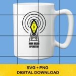 Ham radio logo mockup05