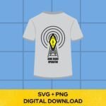Ham radio logo mockup06